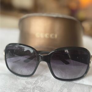 Gucci Women's Black Sunglasses